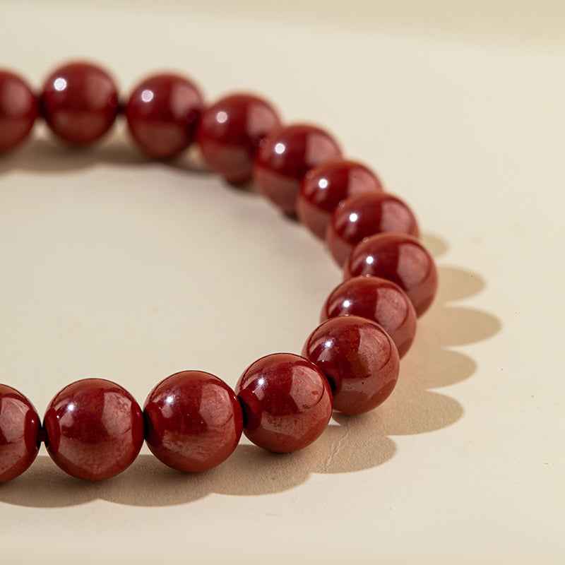Red Agate Bracelet-Natural Energy & Handmade