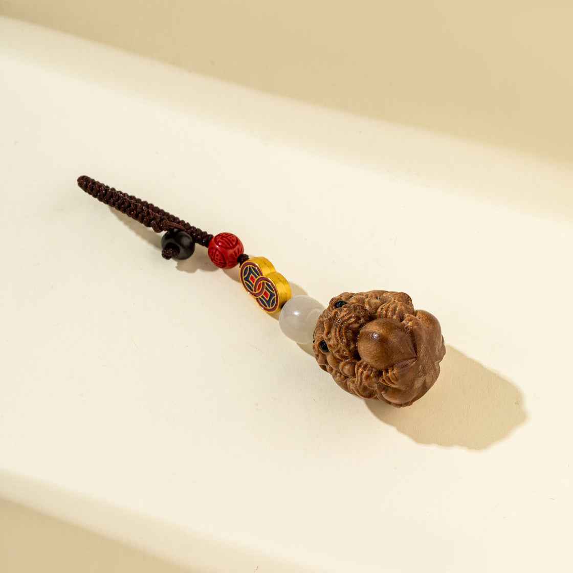 Natural Sandalwood Sculpture Pendant-Natural Energy & Handmade