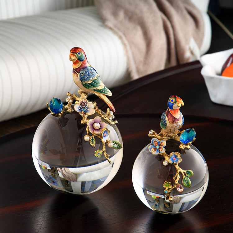 Bronze - colored Fortune - bringing Pixiu Ornament - A Premium Pair of Wealth