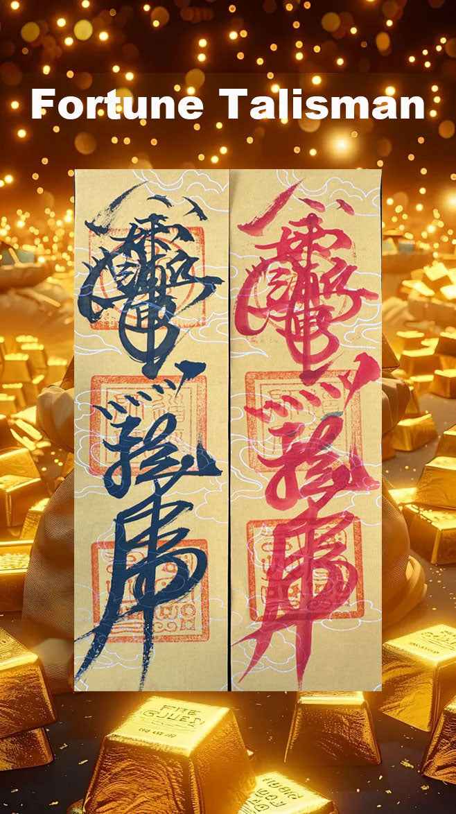 Fortune Talisman – Wealth, Luck, Amulet, Wishing Paper, Spiritual Charm