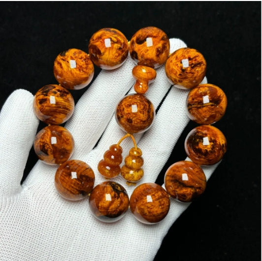 Amber Wood Ink & Tanzanite Northern Sedum Strings|Oriental Energy Aesthetics
