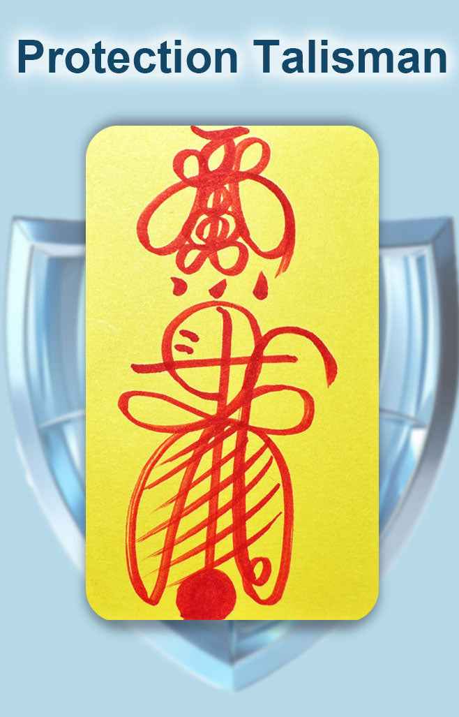 Protection Talisman: Safety Security Spiritual Gift Amulet Charm