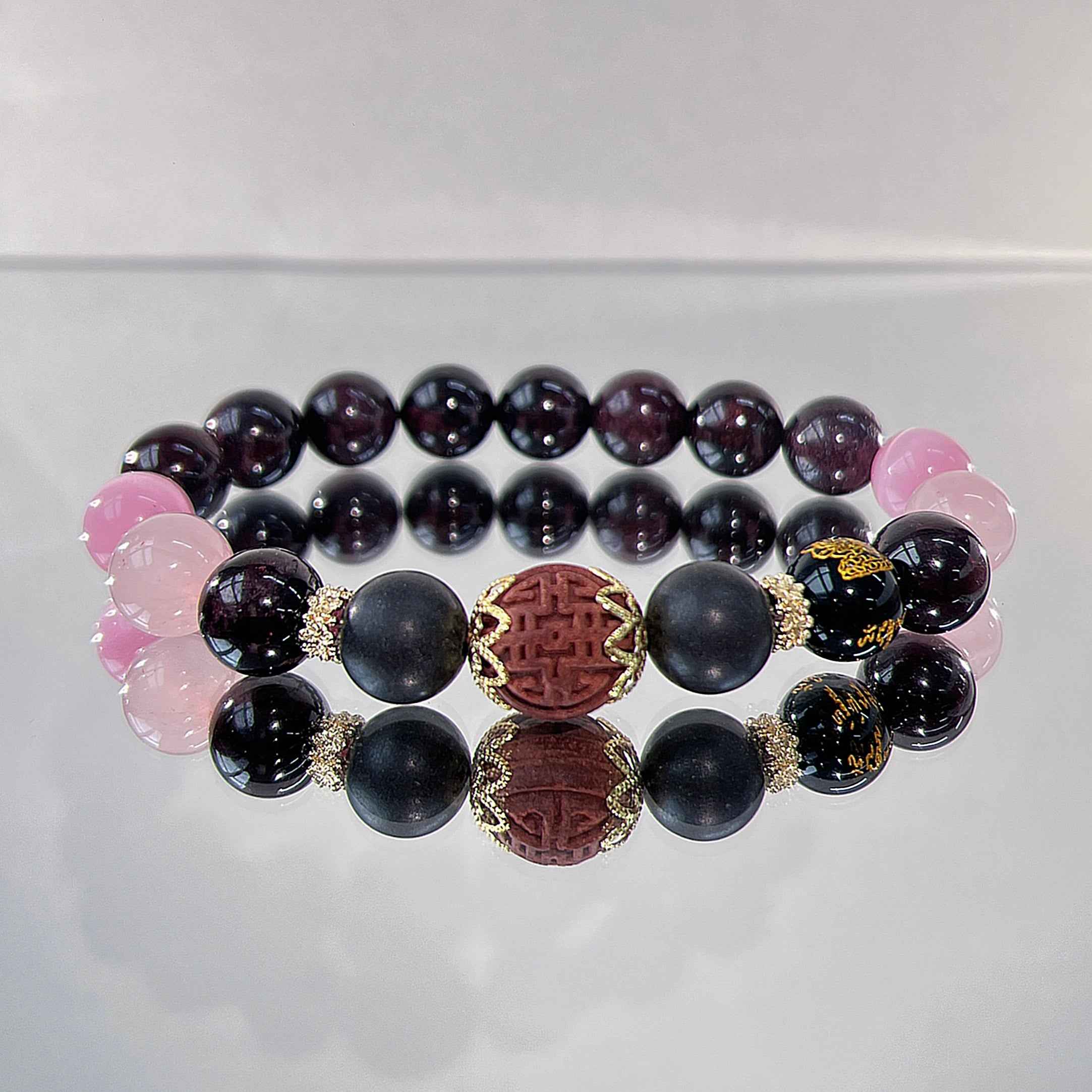 Protection Crystal Bracelet – Shield Negative Energy & Promote Inner Strength