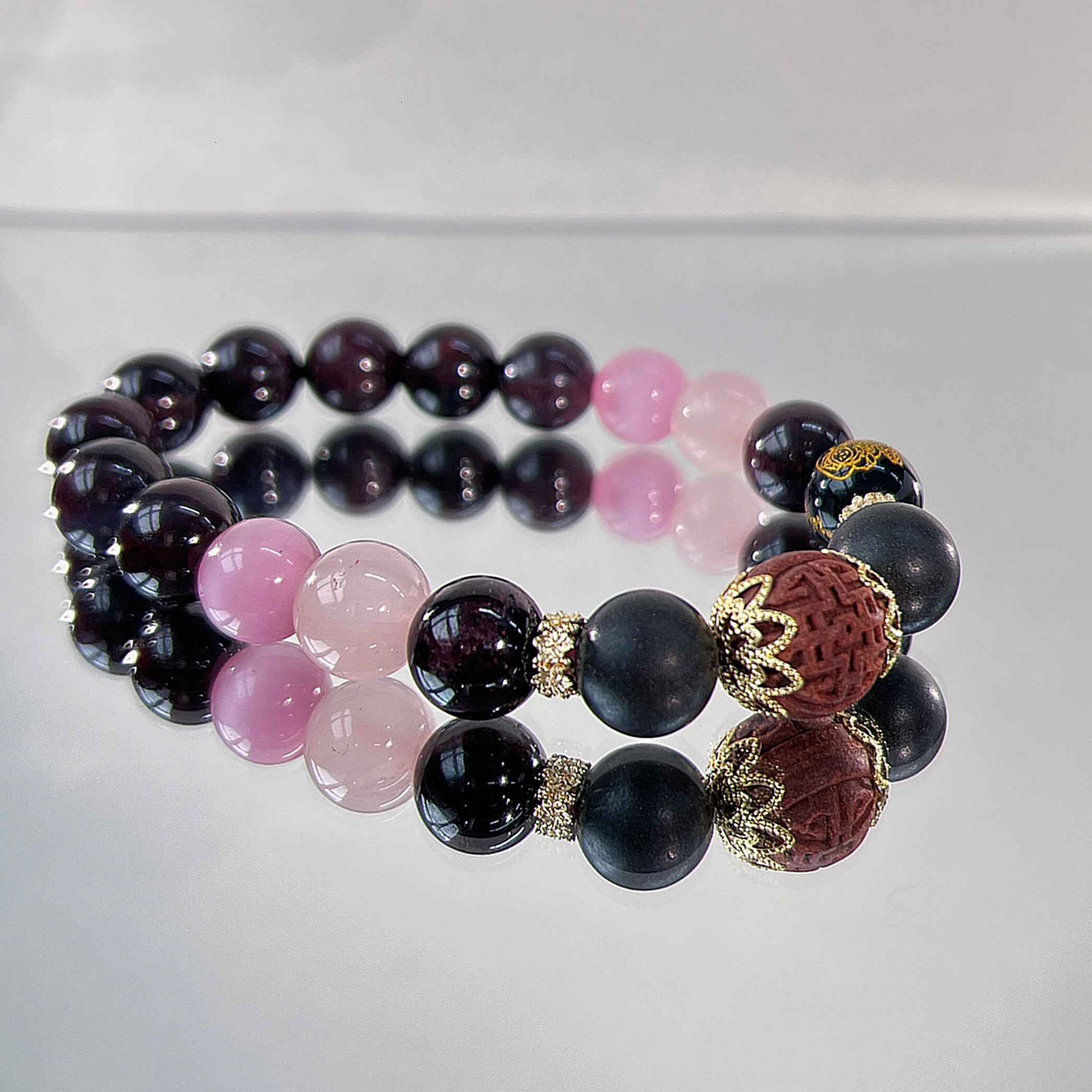Protection Crystal Bracelet – Shield Negative Energy & Promote Inner Strength