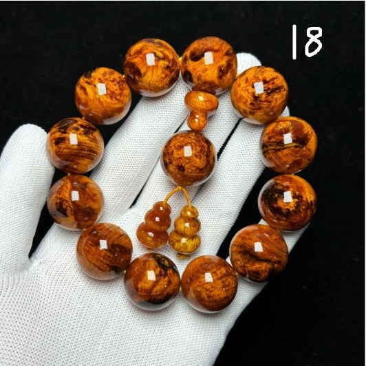 Amber Wood Ink & Tanzanite Northern Sedum Strings|Oriental Energy Aesthetics