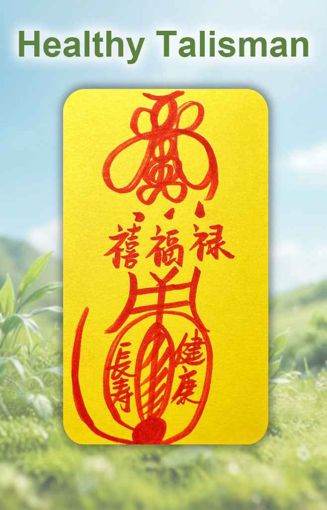 Health Talisman – Attract Wellness, Healing, Vitality & Protective Amulet