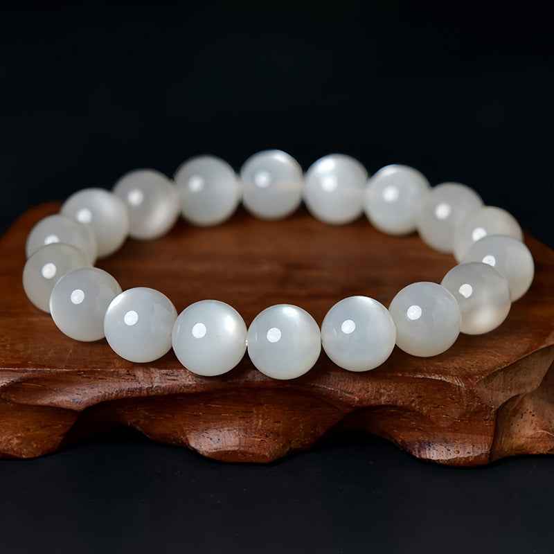 Natural white moonlight bracelet