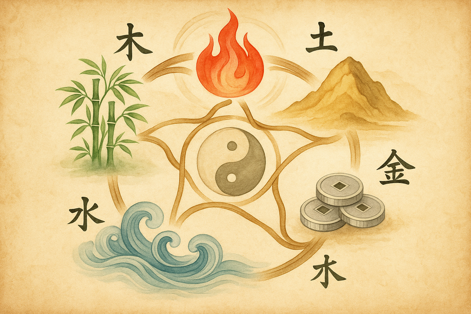 Feng Shui Five Elements: Understand Natural Laws to Unlock the Code of Balanced Fortune