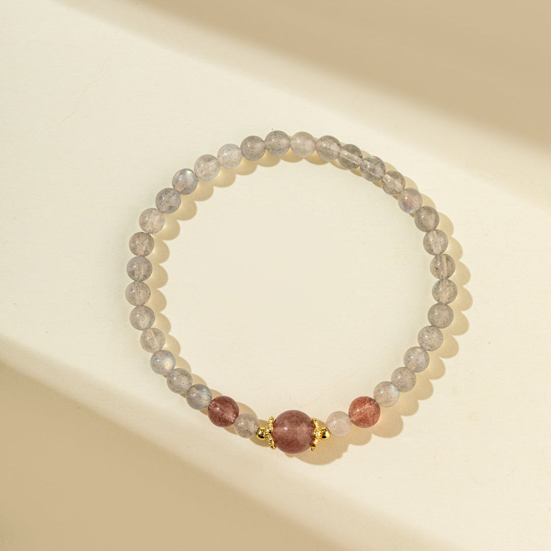 Crystal Gold Bracelet-【Natural Energy & Handmade】