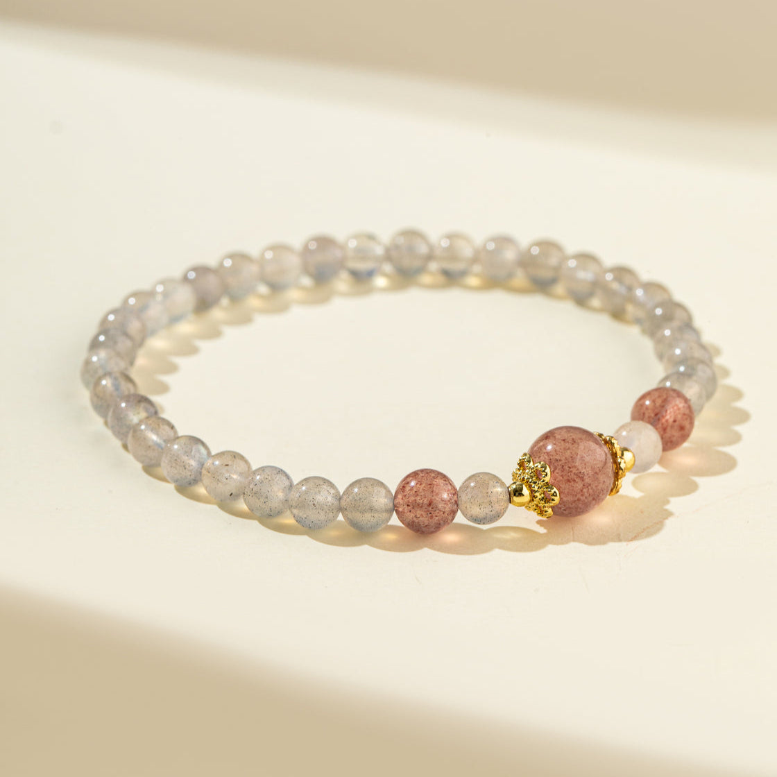 Crystal Gold Bracelet-【Natural Energy & Handmade】