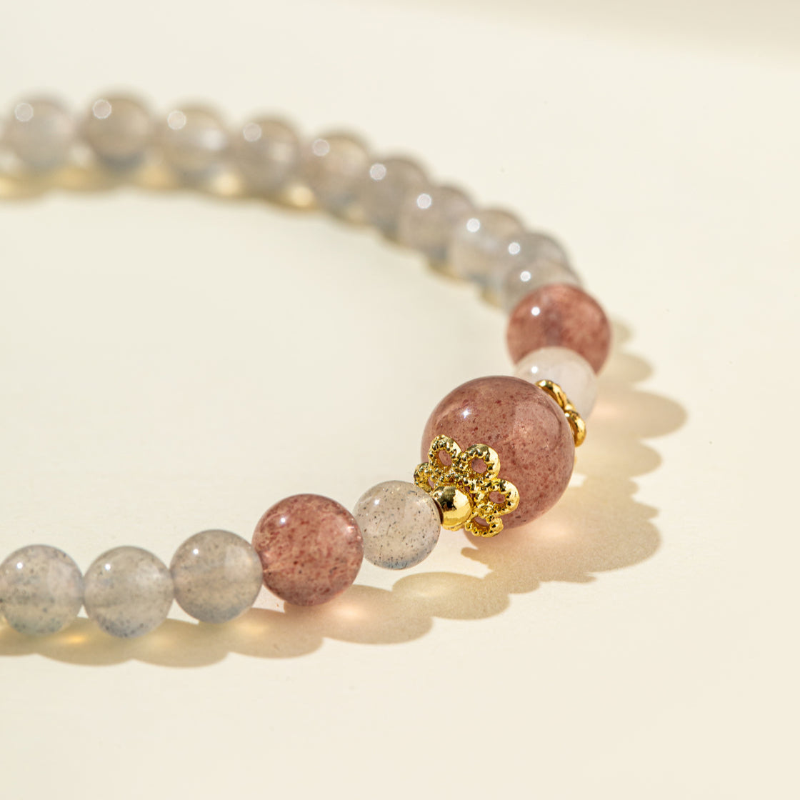 Crystal Gold Bracelet-【Natural Energy & Handmade】