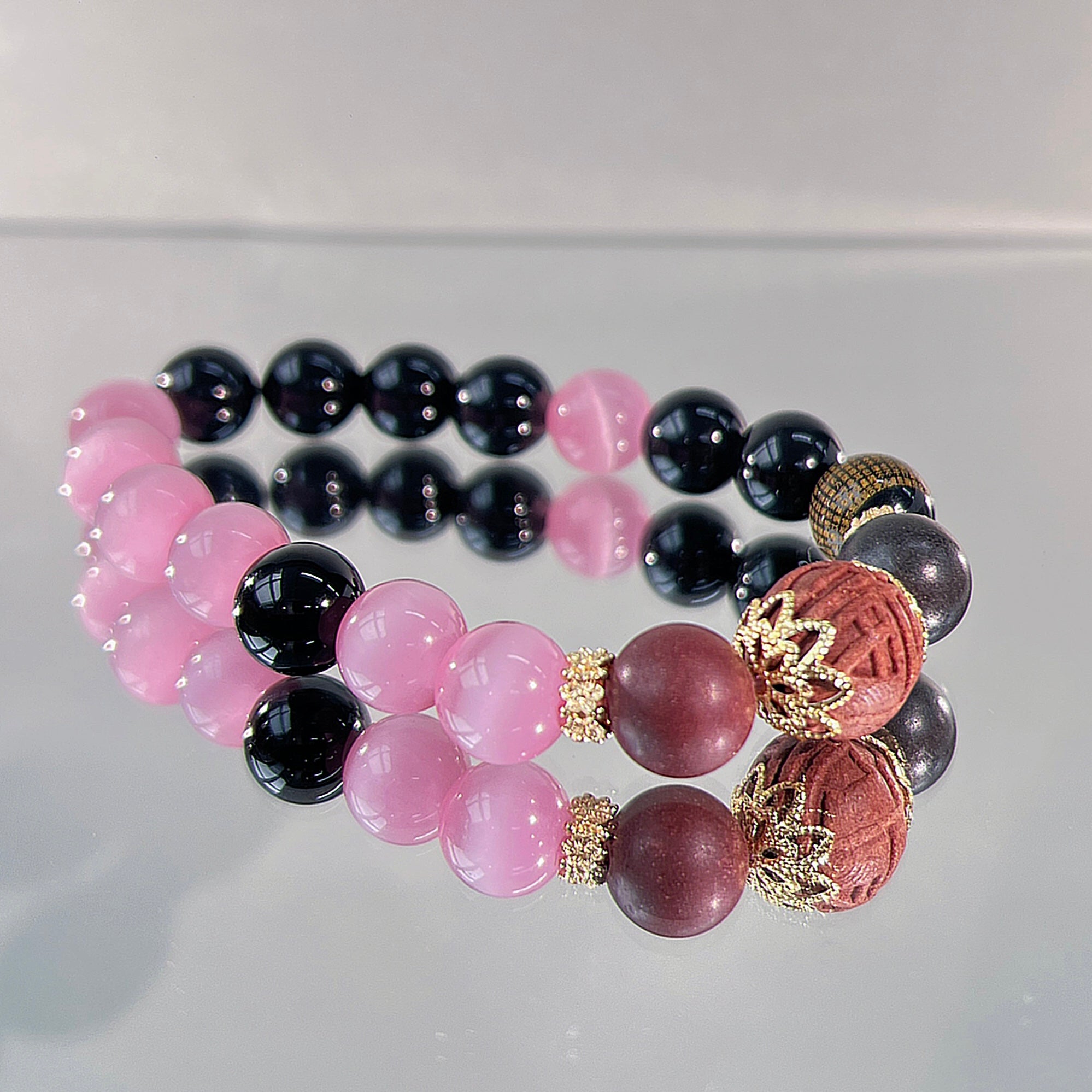 🌿🌸Handcrafted Herbal Perfume🌸🌿 ;💎 Crystal Bracelet | Natural Energy💎 ; Aromatherapy Jewelry🧘‍♀️