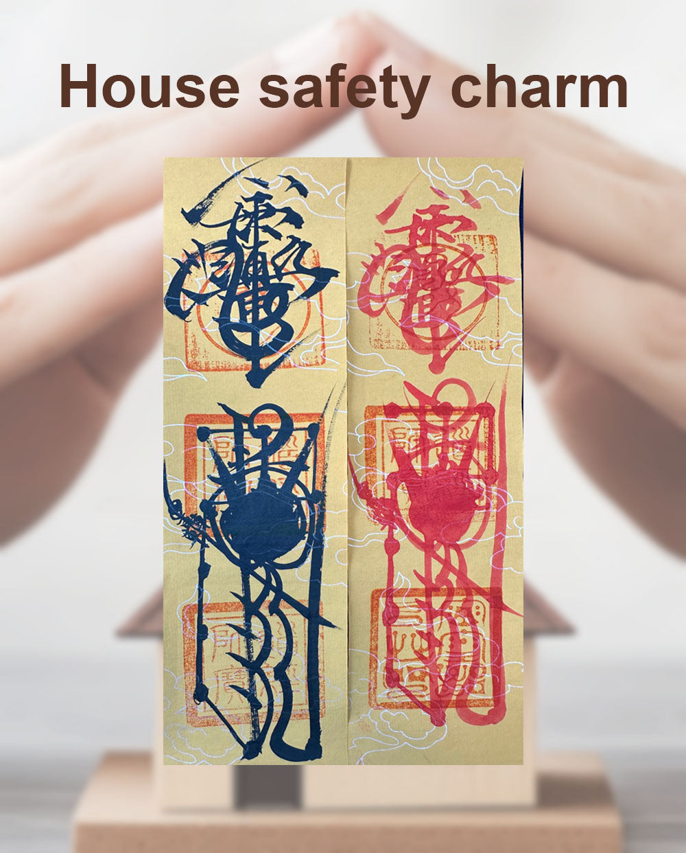 House Safety Talism—Attract Safety For House, Gift,Paranormal Items,Paper Amulet