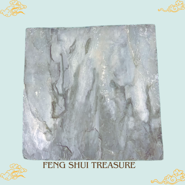 Natural Cyan-Blue Slate Feng Shui for Enhanced Energy