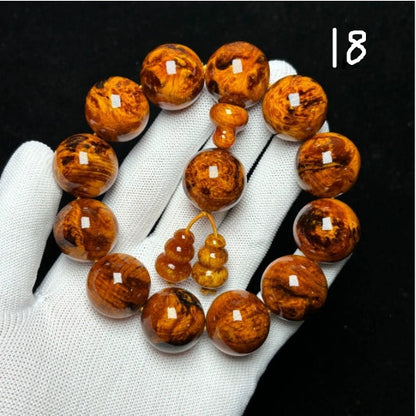 Amber Wood Ink & Tanzanite Northern Sedum Strings｜Oriental Energy Aesthetics