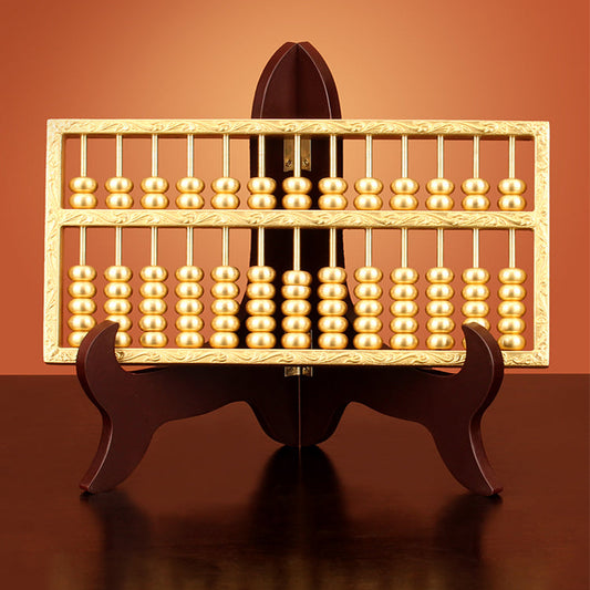 Copper Ruyi Abacus | Attracting Wealth and Keeping House