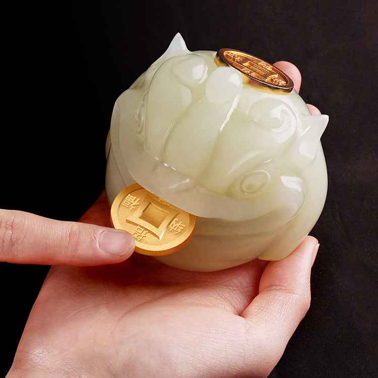 Shell Mantel Clock | 2025 Fortune - opening, Treasure - gathering and Luck - turning Table Clock