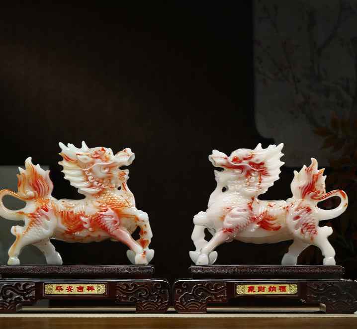 Colored Glaze Wealth - Gathering Basin Ornament - Attracting Wealth and Good Fortune