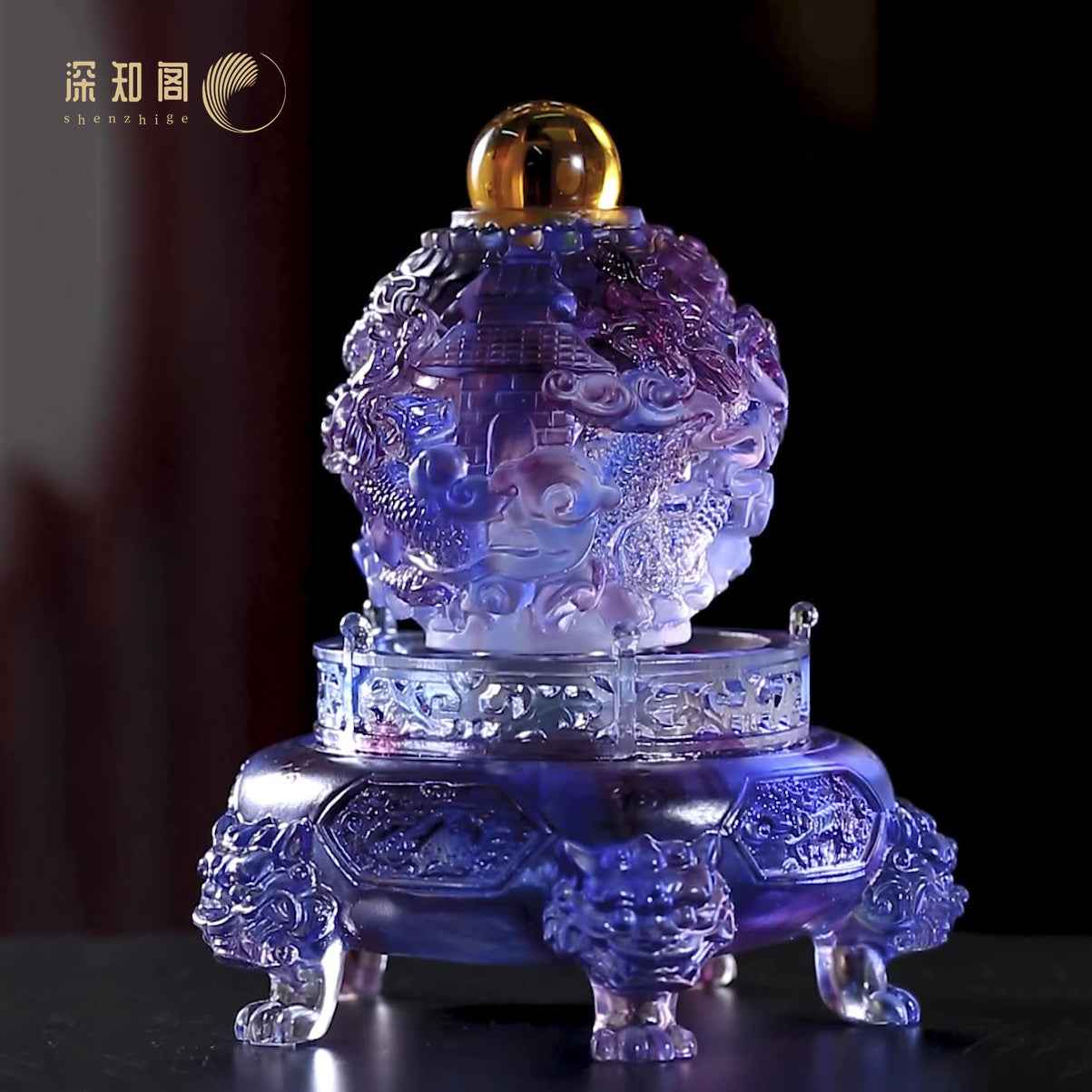 Attracting Dragon Ornament - Bringing Peace, Gathering Wealth