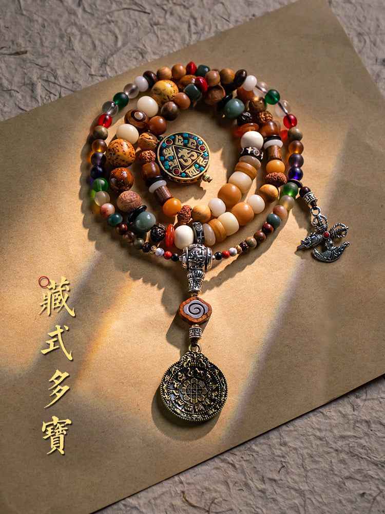 Gold and Silver Sheen Obsidian Lion - head Bracelet with Tiger's Eye Stone