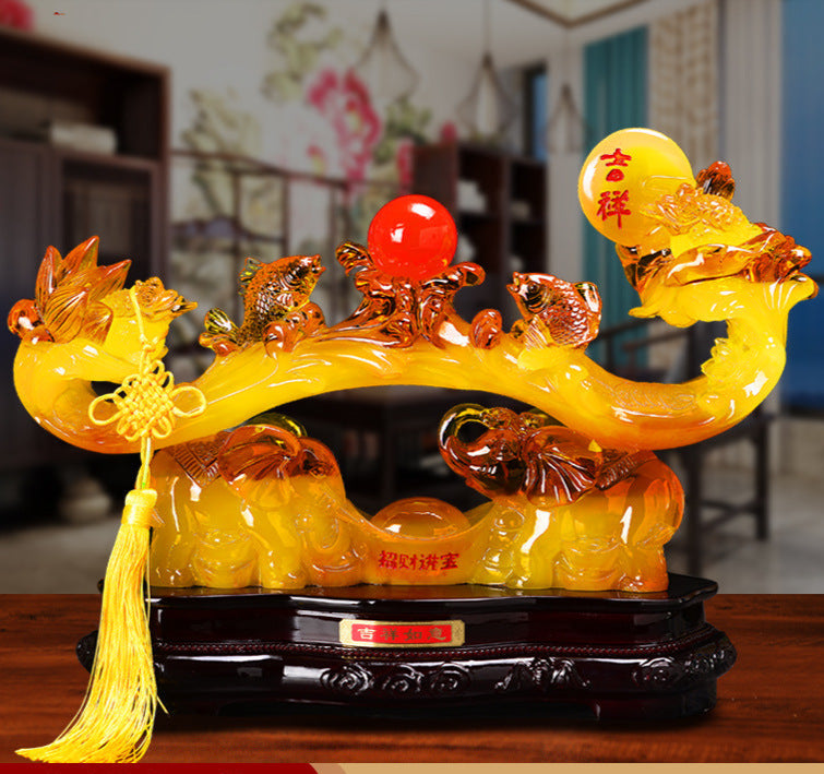 Feng Shui Ruyi Pendant for Attracting Wealth and Blessings