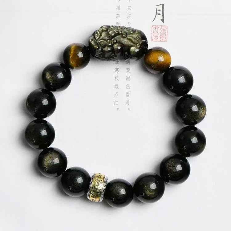 Custom Five Elements Bracelets | Natural White Jade Bodhi Root Energy Gathering-Customized