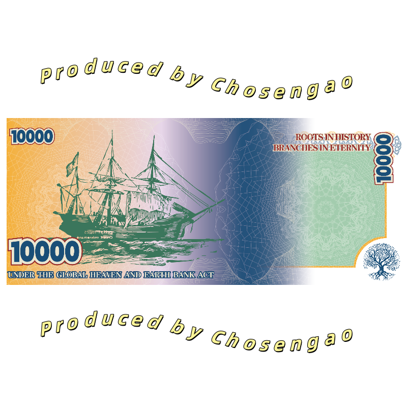 10,000 Denomination Ancestor Money Bills - Authentic Ceremonial Offering for Prosperity and Abundance