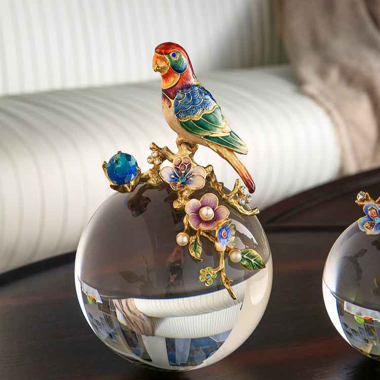 Bronze - colored Fortune - bringing Pixiu Ornament - A Premium Pair of Wealth