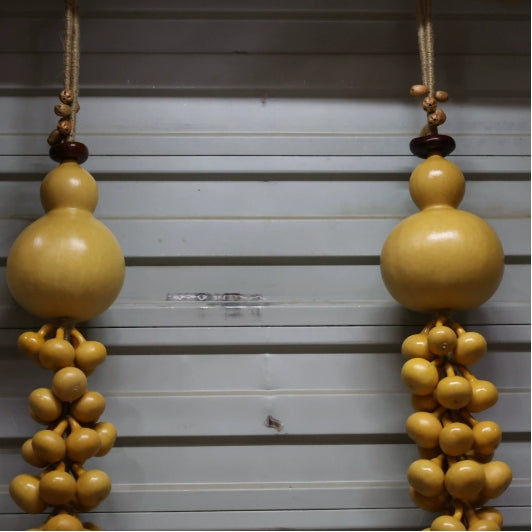 Natural Gourd Skewers for Home Fortune Gathering