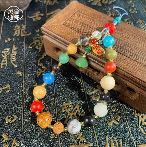 Tibetan Jade Yak Bone Bracelet