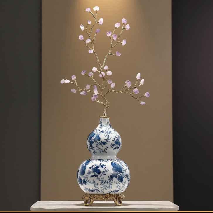 Enamelled Ceramic Gourd Decoration - Feng Shui Energy - The Best Choice