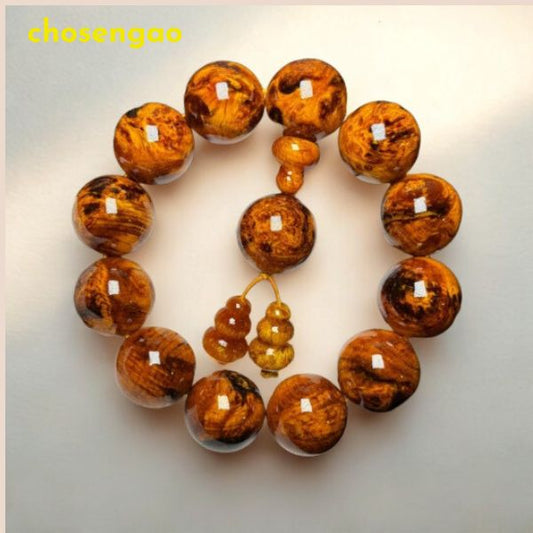 Amber Wood Ink & Tanzanite Northern Sedum Strings｜Oriental Energy Aesthetics